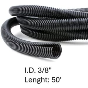 177.1038-50P - Poly Split Loom 3/8in ID - 50ft Length