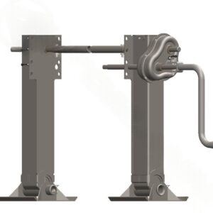 568.1022 - Landing Gear Set 19in Low Shoes 50K