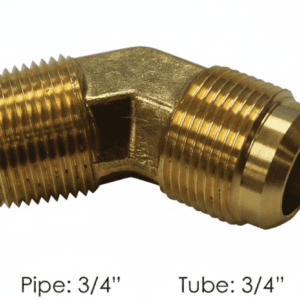 177.85412E - Male Elbow 45 DEG 3/4in SAE X 3/4in Pipe