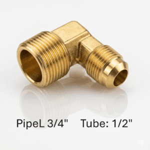 177.8498E - Male Elbow 1/2in SAE X 3/4in Pipe