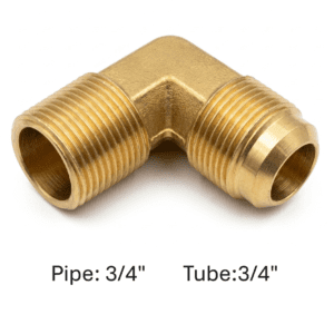 177.84912E - Male Elbow 3/4in SAE X 3/4in Pipe