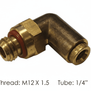 177.V994146 - Brass PLC Male Elbow Fitting Volvo