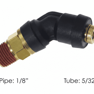 177.12C7425A - PLC 45 DEG SWL M Elbow DOT 5/32 X 1/8in