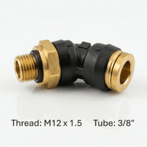 177.12C746M12 - PLC 45 DEG SWL M Elbow DOT 3/8in X M12
