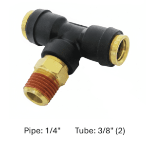 177.12C726B - PLC SWL Male Branch Tee DOT 3/8 X 1/4in