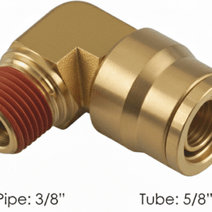177.13B1510C - Brass PLC Male Elbow 5/8 X 3/8in