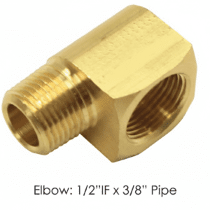 177.87498C - Elbow 1/2in IF x 3/8in Pipe