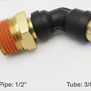 177.12C746D - PLC 45 DEG SWL M Elbow DOT 3/8 X 1/2in