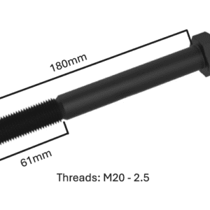 M5043 - Bolt 20mm-2.5 X 180mm Peterbilt