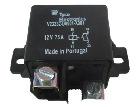 178.75501 - Power Relay 12V 75A 2 Plug 2 Screw Term