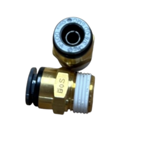 PHI12-93066 - Male Connector PLC QWIK-FIT 3/8 x 3/8NPT