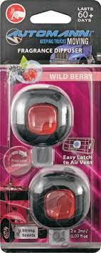 AM02WB-9DP - Mini Vent Diffuser 2Pk Wild Berry 0.07oz