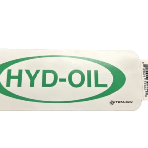 571.D103 - Decal HYD-OIL 2.25in X 6in