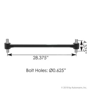 TMRN872E - Narrow Rod 28.375in Hendrickson