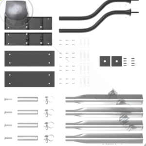 562.9156HD - Fender Mount Kit for Full Tandem Smooth