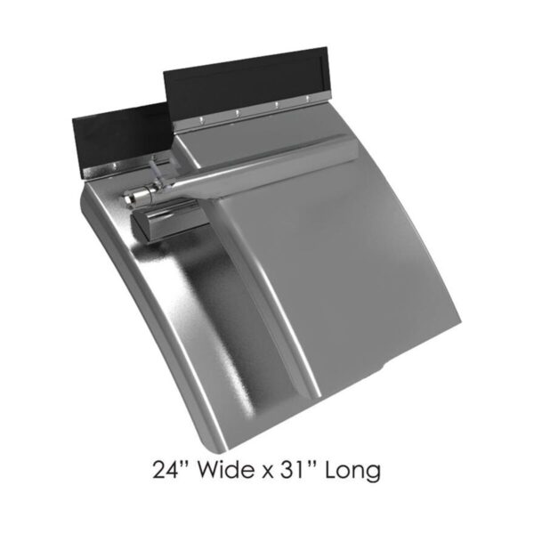 562.9118HD - Quarter Fender Kit Stainless Steel