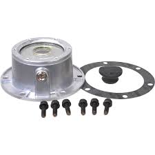 180.CR1843-C30 - Alum Oil Filled w Plug Hubcap Trail 1 Ea