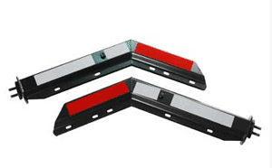 562.417FS - Spring-Loaded Hanger Angled Black FS