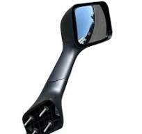 563.55106 - Hood Mount Mirror RH Black IHC