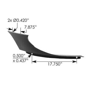 564.55028 - Headlamp Extension Panel RH IHC