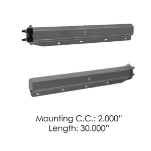 562.464 - Spring-Loaded Hanger Straight Chrome