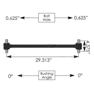 TMRN876 - Narrow Rod 29.313in Hendrickson