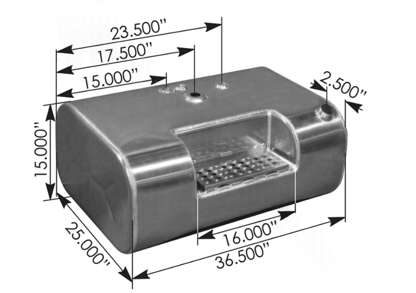 576.55060150PFSX - Fuel Tank Rectangular IHC