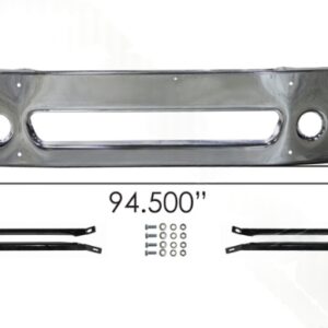 564.46117C - Bumper Chrome 17in Freightliner