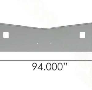 564.75273C - Bumper Chrome Peterbilt 579 Gen1 16in