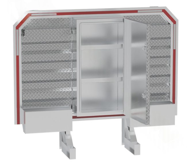 562.HR80682-VB - Headache Rack Prm w/Vault Box (FOB)