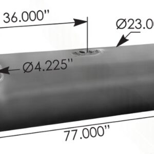 576.7513523PR - Fuel Tank Round Peterbilt