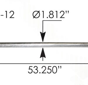 463.DS9876 - Cross Tube Assembly