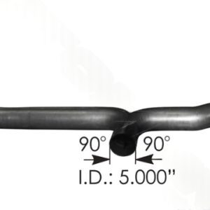 562.U943444A - Exhaust Y-Pipe ALZ Western Star