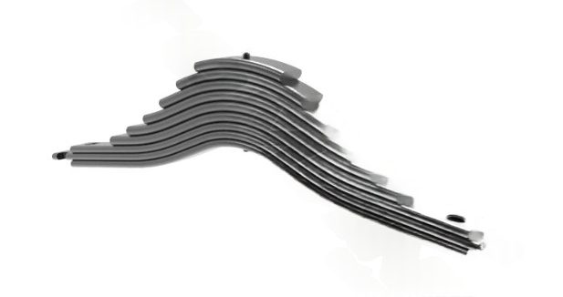 62-1287-US - 9 Leaf Camel Back Spring Made In USA