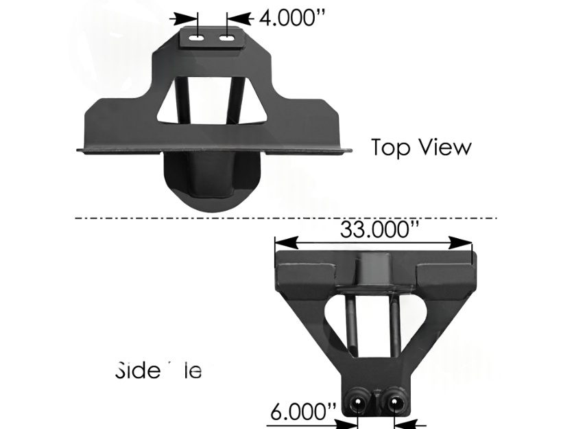M80683 - Triangular Frame Bracket Chalmers