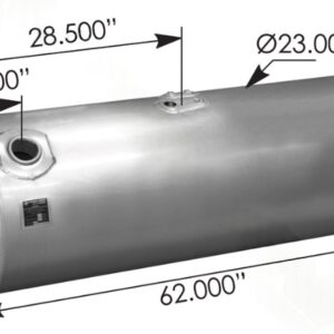 576.75110230PR08 - Fuel Tank Round Peterbilt