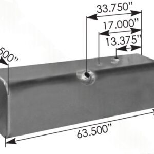 576.46092180PRX - Fuel Tank Rectangular Freightliner