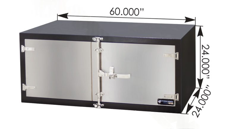 562.TB6024DD-BL - Tool Box 60x24x24 Double Door Bar Latch