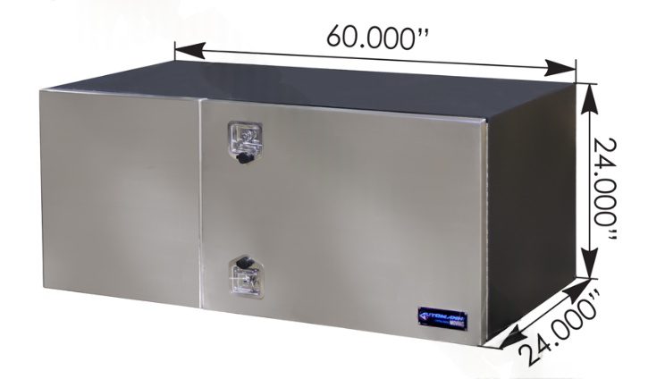 562.TB6024DD - Tool Box 60x24x24 Double Door