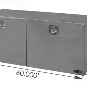 562.TB6024SS - Tool Box 60x24x24 S.Steel 16 Gauge