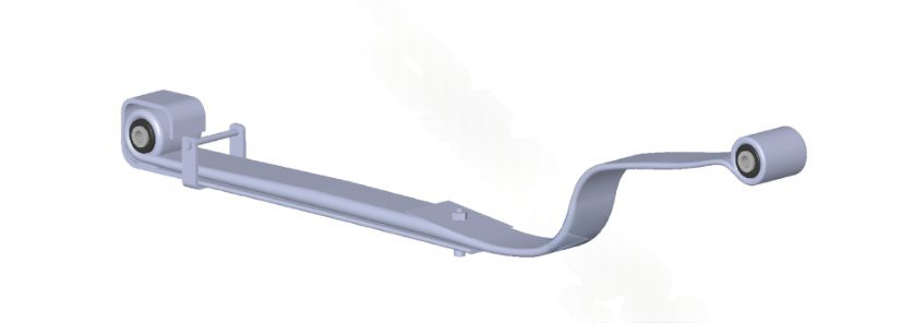 50-244OE - 1-1/2 Leaf Airtek Spring; 67420-000