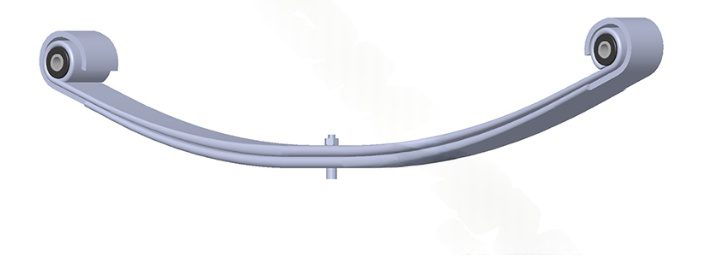 46-1302-US - 2 Leaf Parabolic Spring, Made In USA