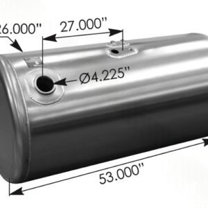 576.75110260PR08 - Fuel Tank Round Peterbilt