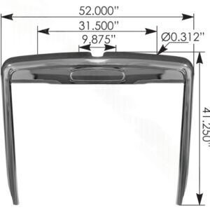 564.14025 - Grille Bezel Freightliner