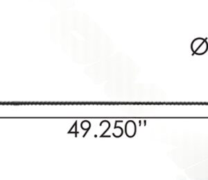 577.CB1004 - CB Antenna 48in Black