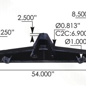 MHS5892HE - Beam 54 HN462 Hendrickson