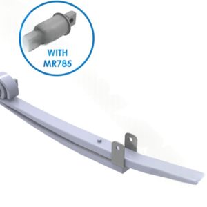 46-1443-US - 2 Leaf Air Ride Spring LH Made In USA