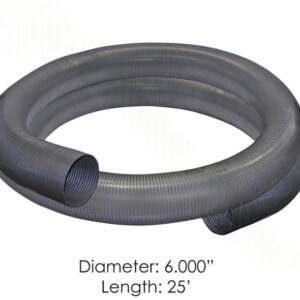 562.U7260-25G - Flex Tubing 6in X 25ft Galvanized