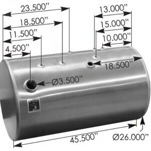576.55100260PR11 - Fuel Tank Round IHC