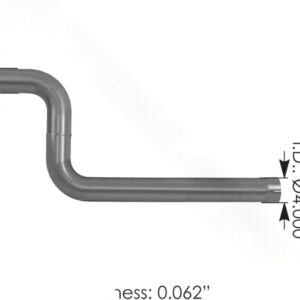 562.U4619938A - Exhaust Pipe ALZ Freightliner